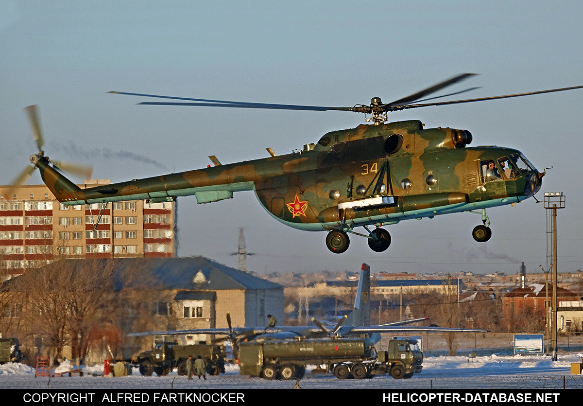 Mi-8MTV-2   34 yellow