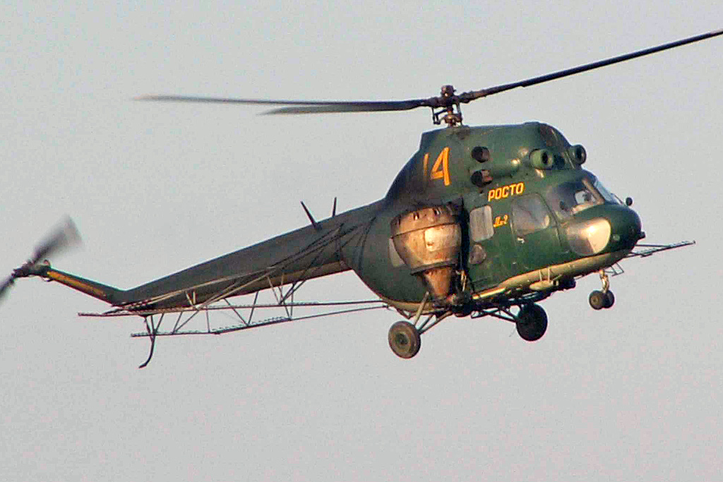PZL Mi-2   14 yellow
