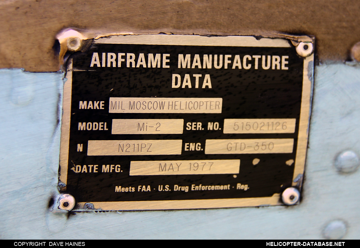 Mi-2 OPL   N211PZ