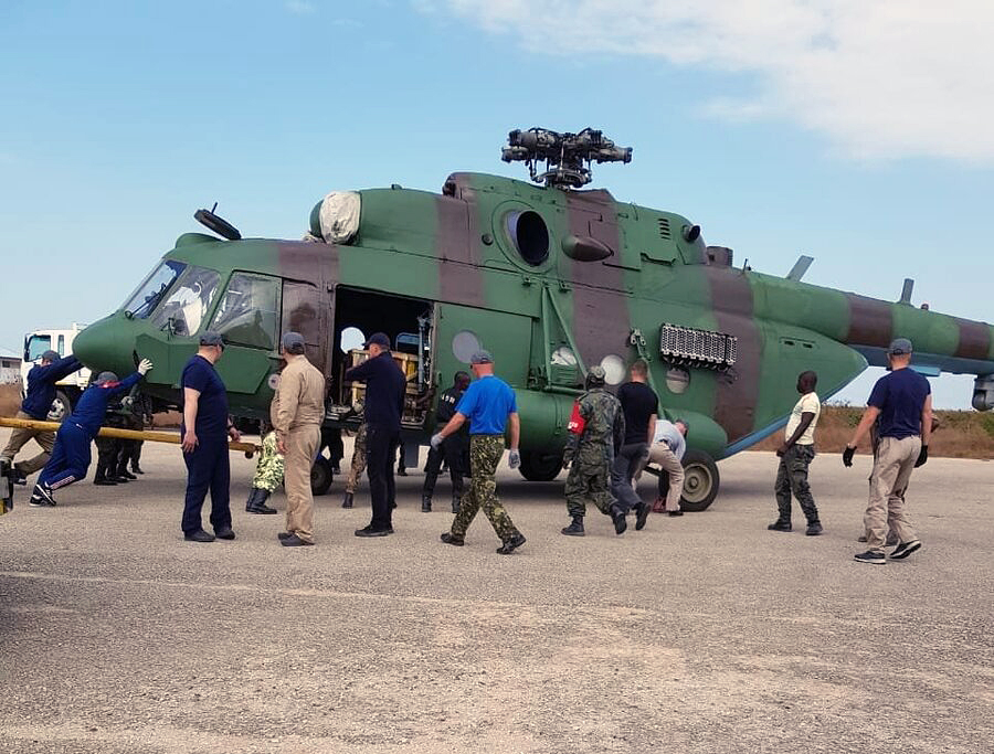 Mi-17V-5 with system L-370 "President-S"   (not known)