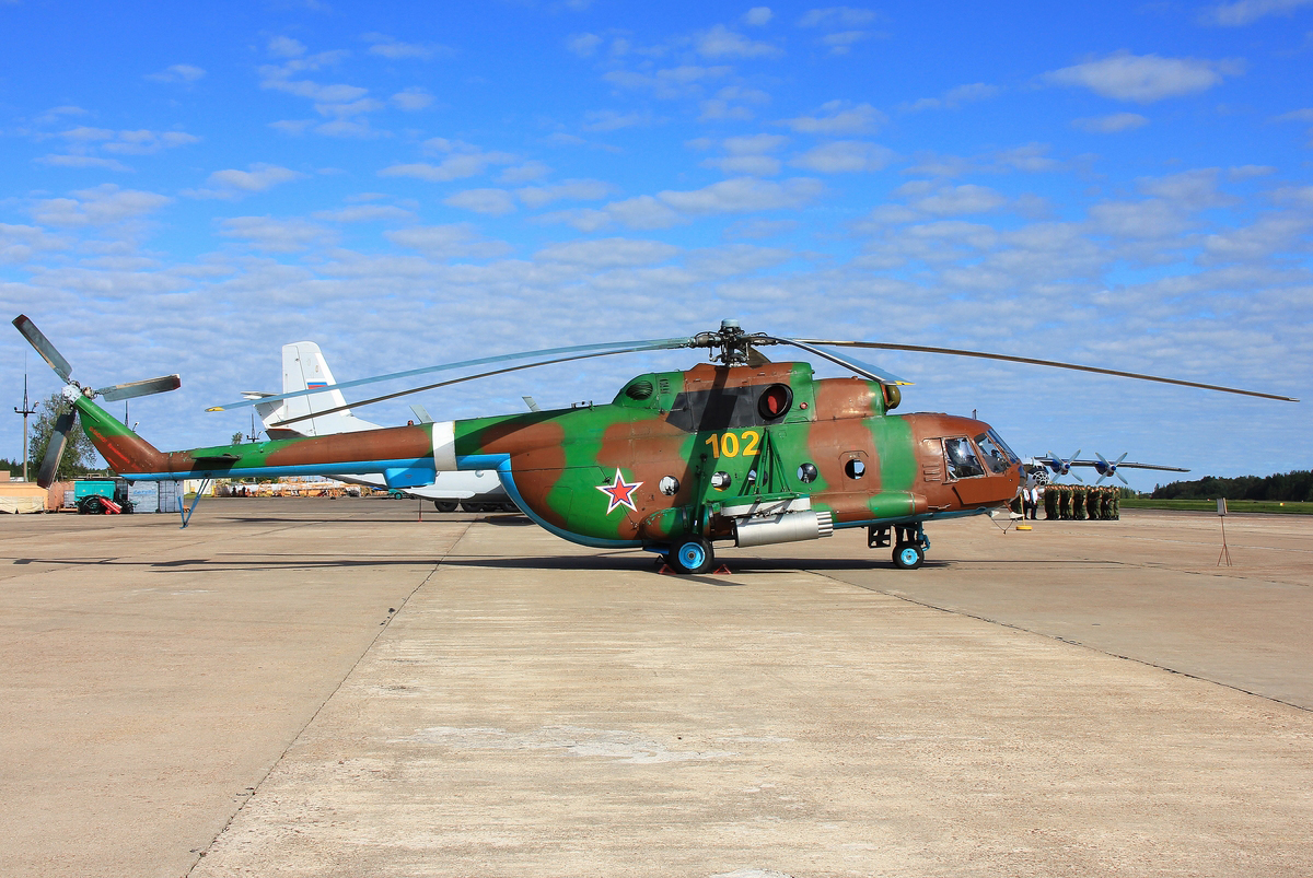 Mi-8MTV-2   102 yellow