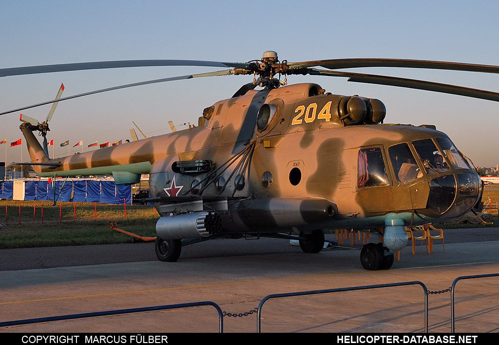 Mi-8MTKO   204 yellow