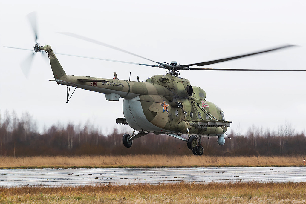 Mi-8MTKO   204 red