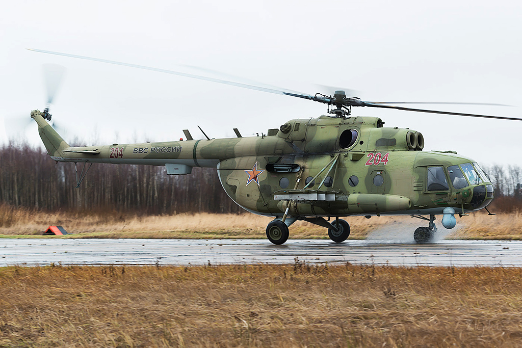 Mi-8MTKO   204 red