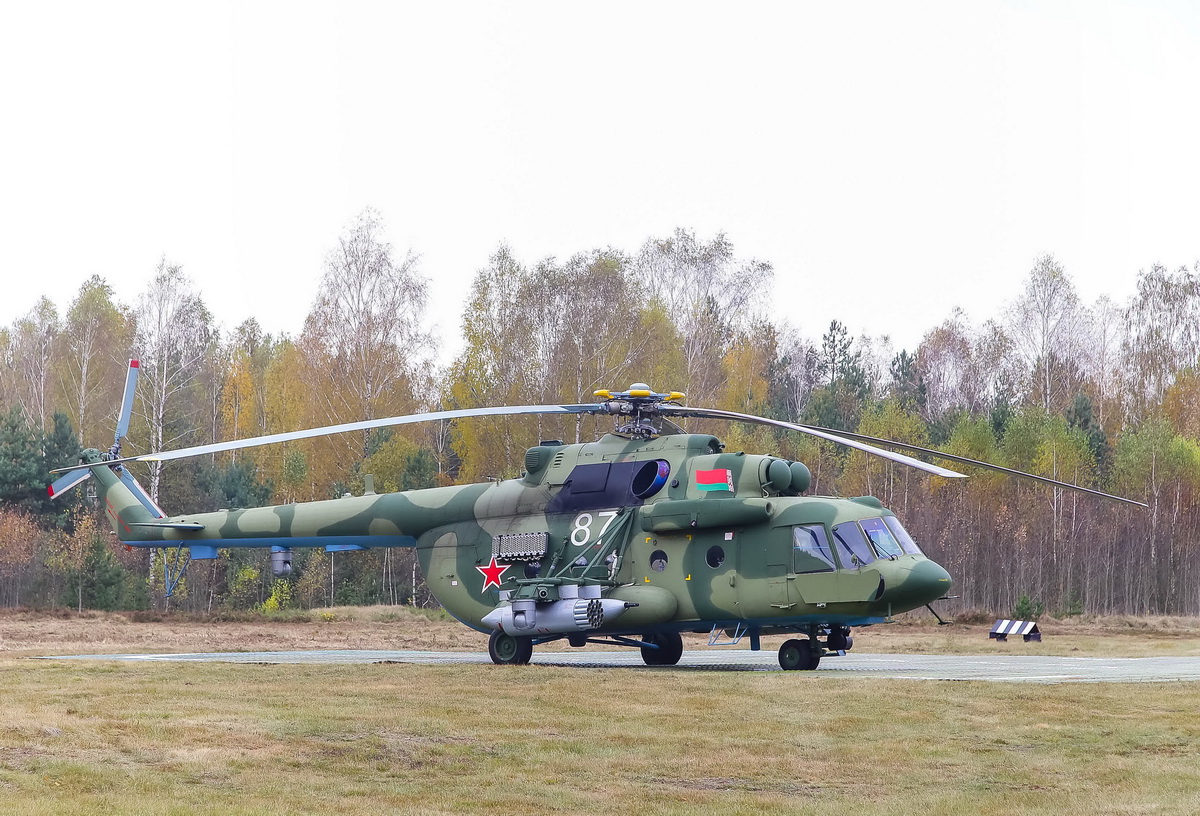 Mi-17V-5 with system L-370 "President-S" (Belarus)   87 white