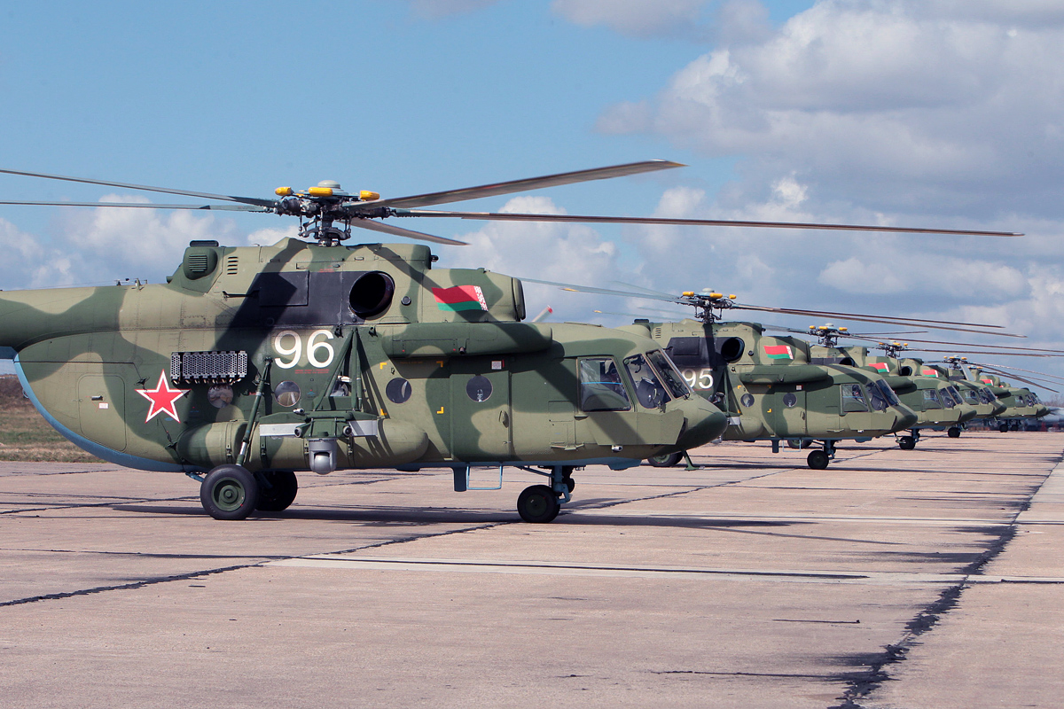 Mi-17V-5 with system L-370 "President-S" (Belarus)   96 white