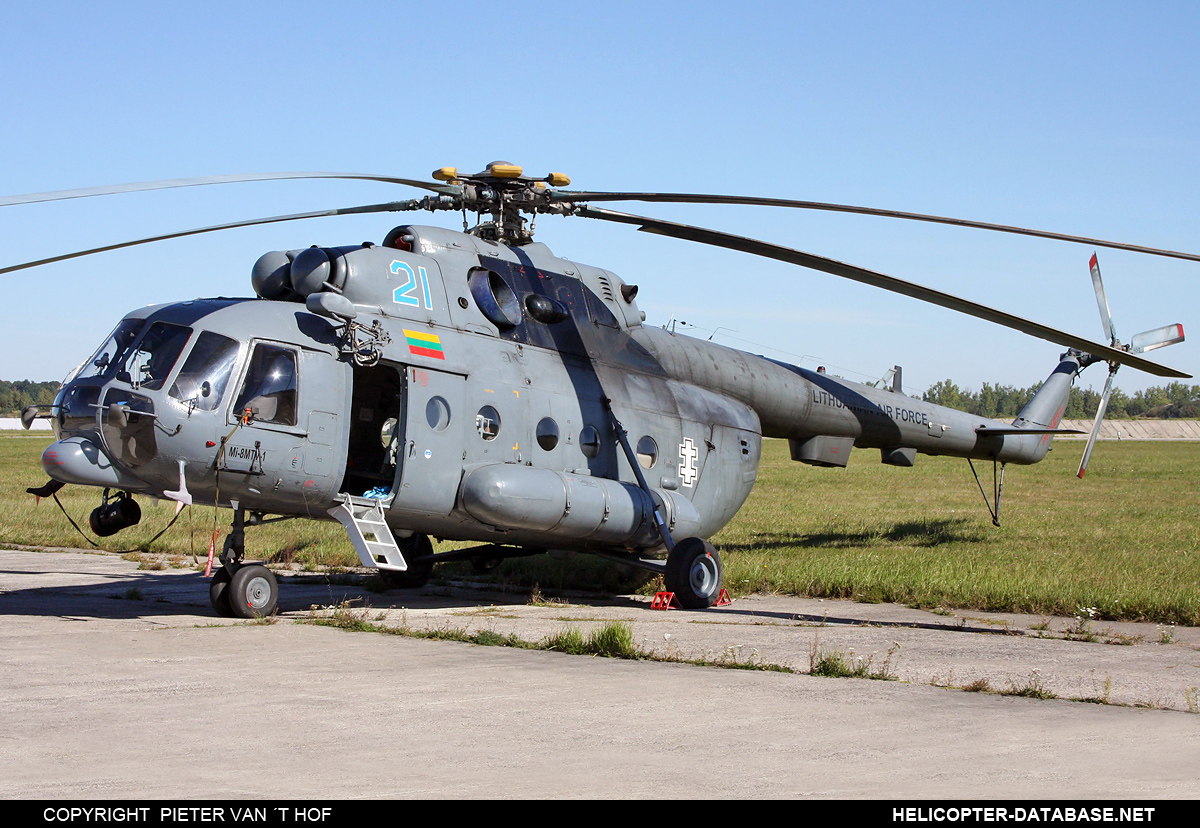 Mi-8MTV-1 (upgrade by ASU Baltija)   21 blue