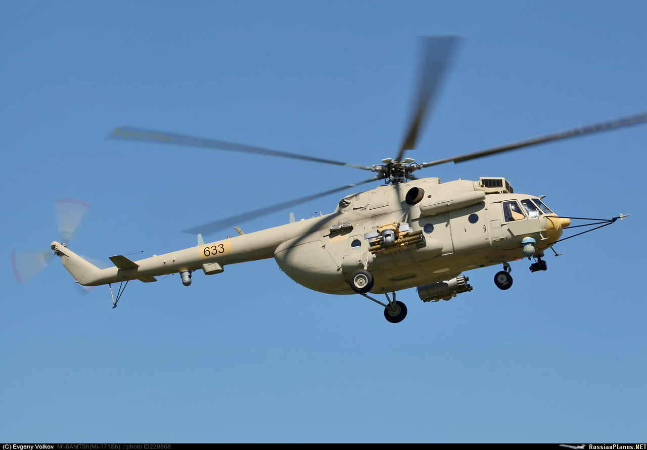 Mi-171Sh with system L-370 "President-S" (Algeria)   633 black