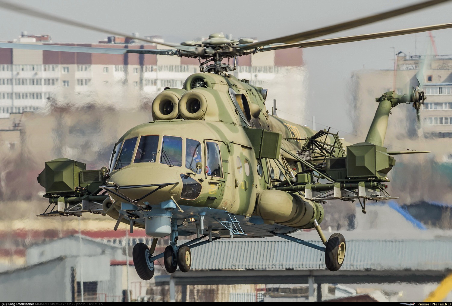 Mi-8AMTSh-V "Bosfor-2"   7507 yellow