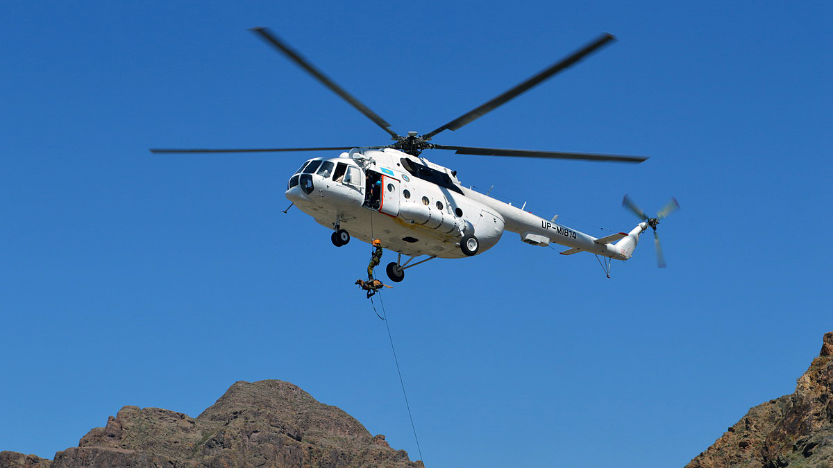 Mi-8MTV-1   UP-MI814