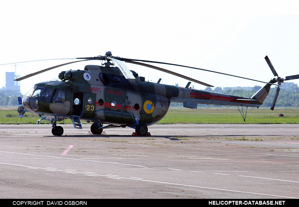 Mi-8MT   23 yellow