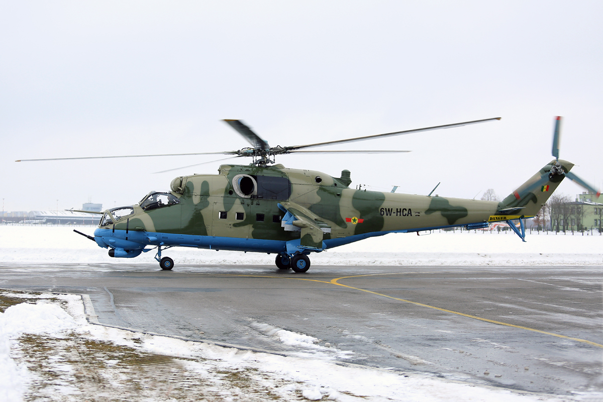 Mi-24V (upgrade for Senegal)   6W-HCA