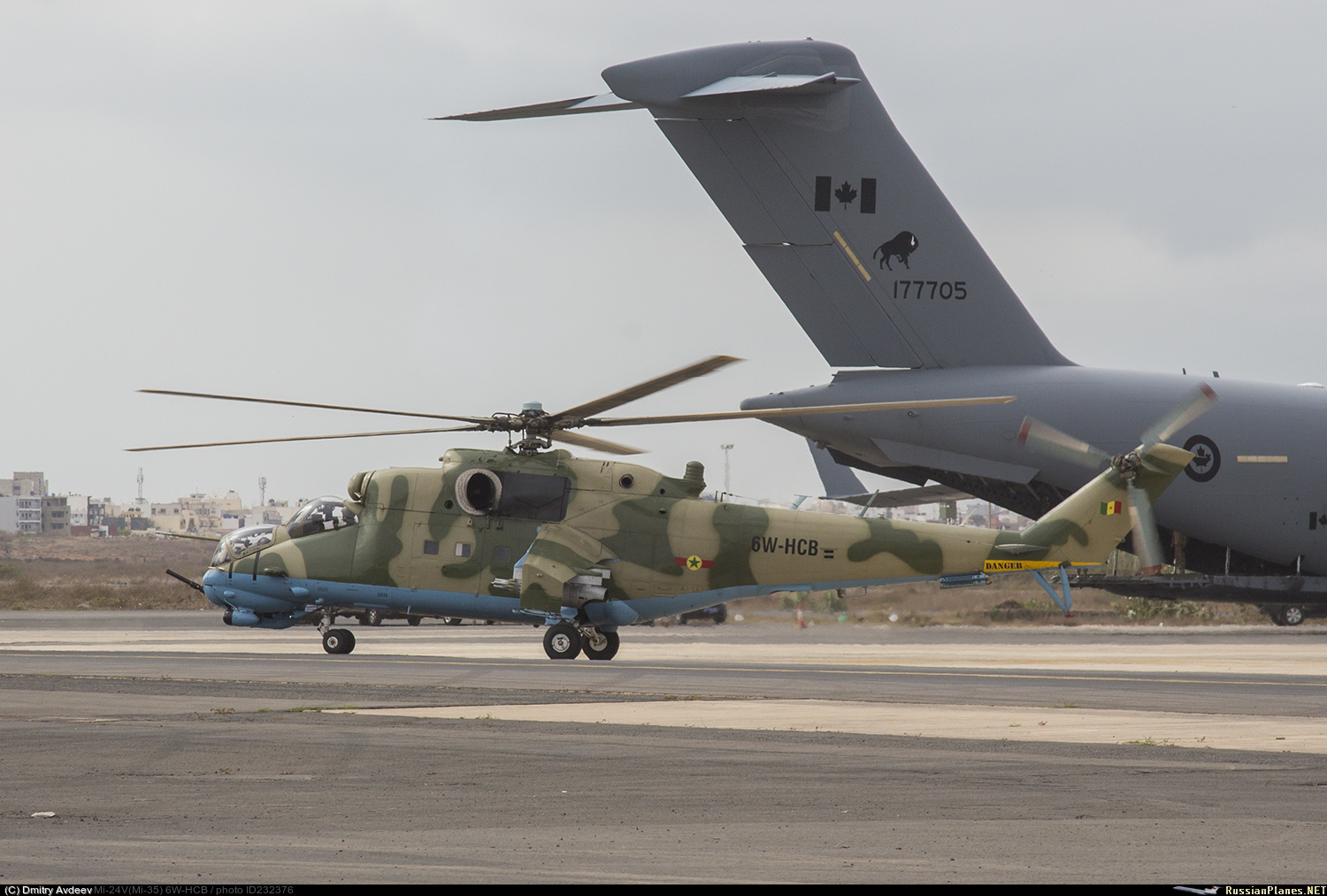 Mi-24V (upgrade for Senegal)   6W-HCB