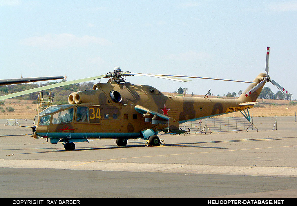 Mi-24A   34 yellow