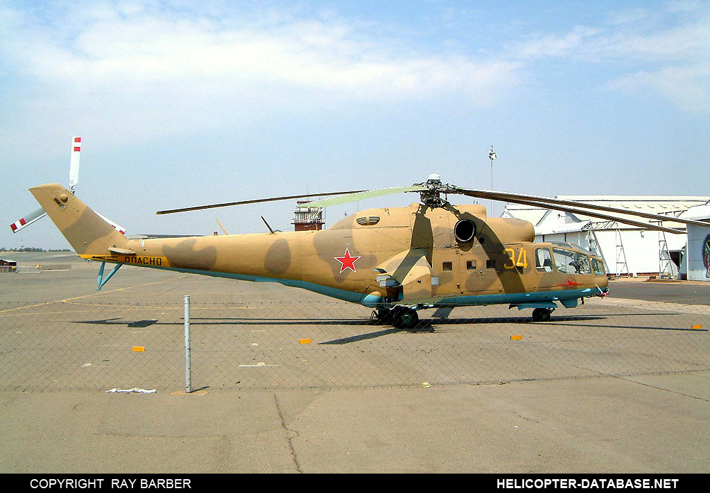 Mi-24A   34 yellow