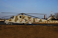 18 red | Mi-24V | 172nd Independent Combat Helicopter Regiment