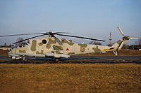19 red | Mi-24V | 172nd Independent Combat Helicopter Regiment