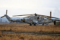 25 orange | Mi-24V | 336th Independent Combat Helicopter Regiment
