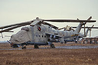 32 orange | Mi-24V | 336th Independent Combat Helicopter Regiment