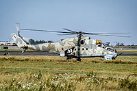 34 orange | Mi-24V | 485th Independent Combat Helicopter Regiment