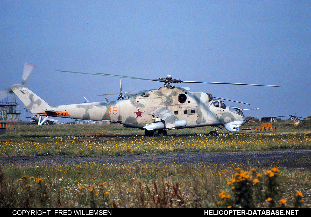 Mi-24V   35 orange