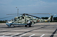 35 red | Mi-24P | 172nd Independent Combat Helicopter Regiment