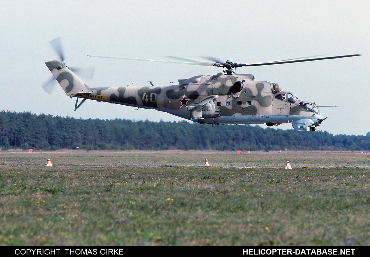 Mi-24V   40 yellow