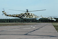 41 yellow | Mi-24V | 337th Independent Combat Helicopter Regiment