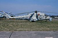 43 red | Mi-24K | 9th Independent Helicopter Squadron