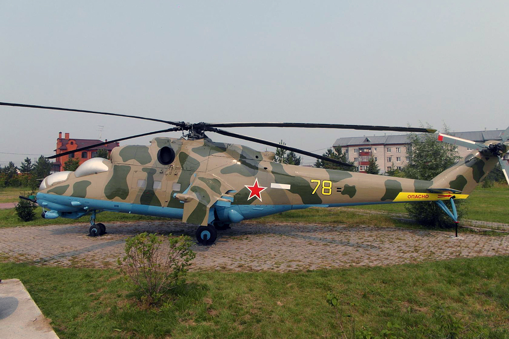 Mi-24V   78 yellow