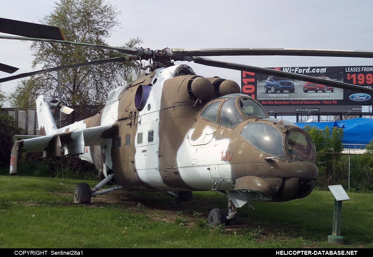 Mi-24D   110 red