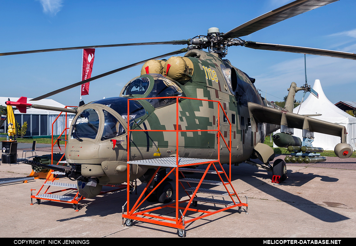 Mi-24VP   1108 yellow