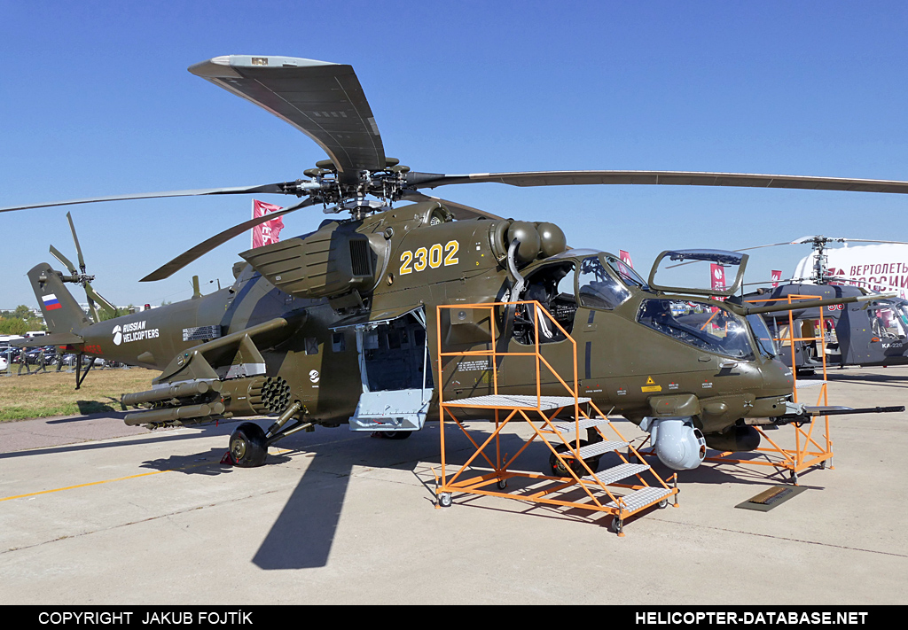 Mi-35M with EW system   2302 yellow