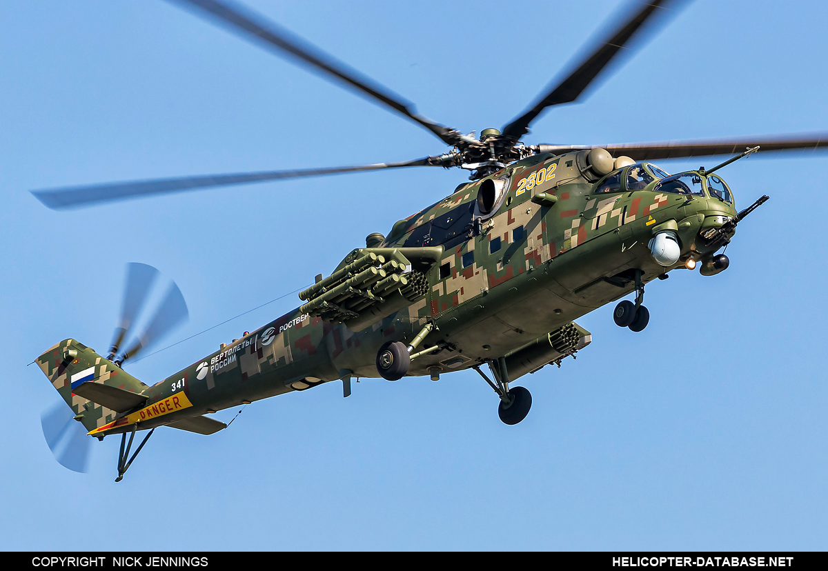 Mi-35M   2302 yellow