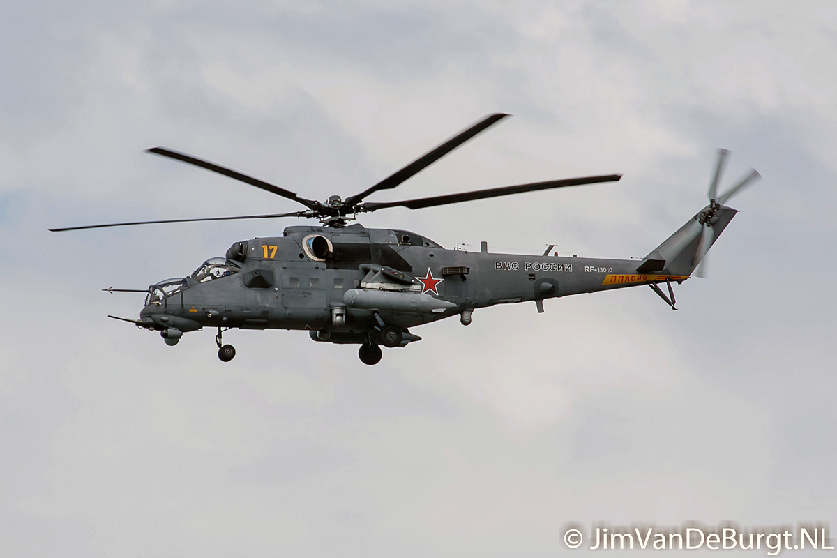 Mi-24VM-3 with system L-370 "Vitebsk"   RF-13010