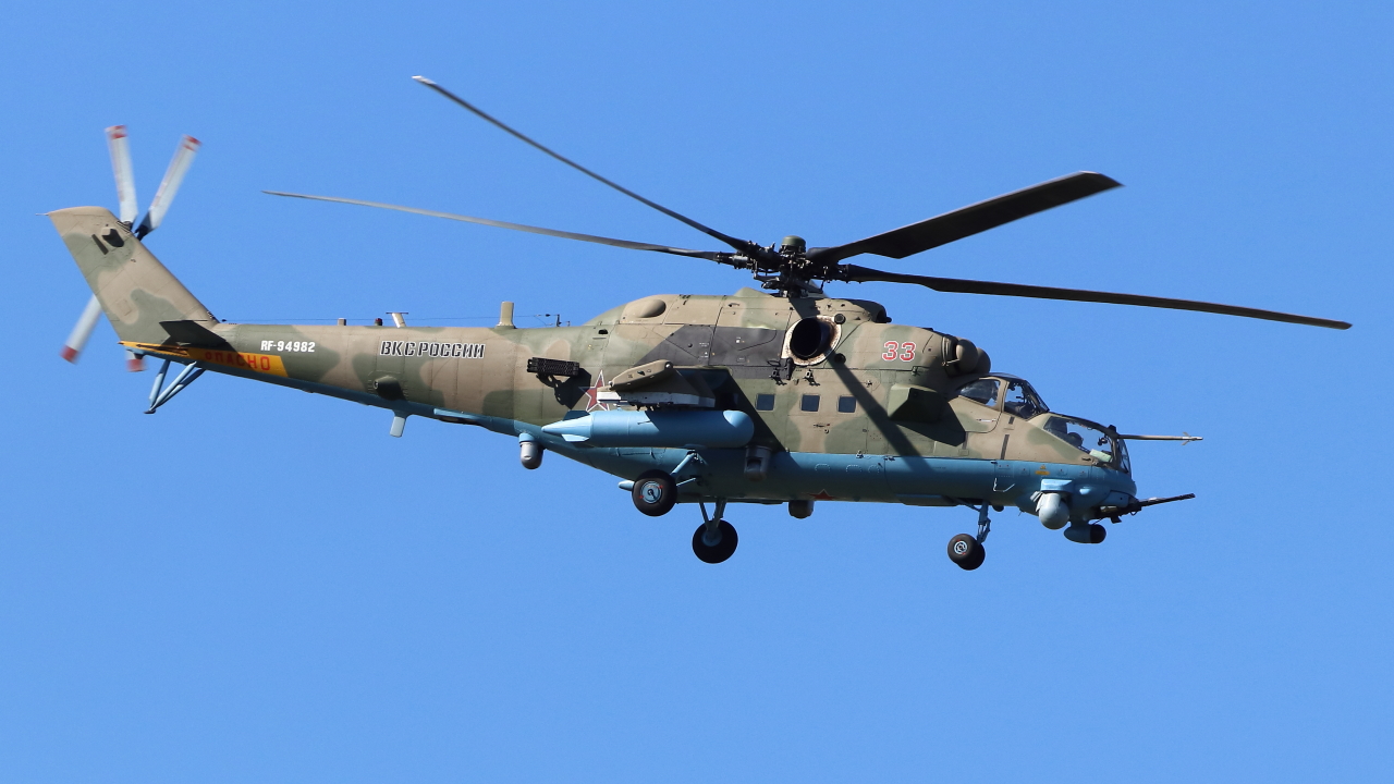 Mi-24VM-3 with system L-370 "Vitebsk"   RF-94982