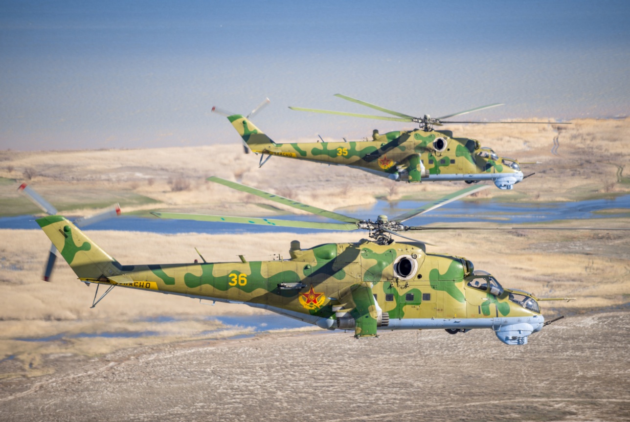Mi-24V   36 yellow