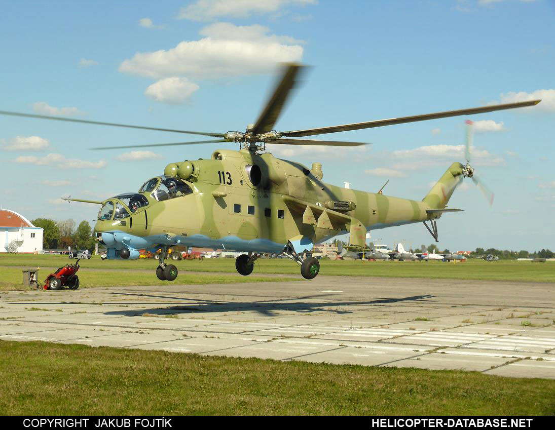 Mi-24V (upgrade for Afghanistan)   113