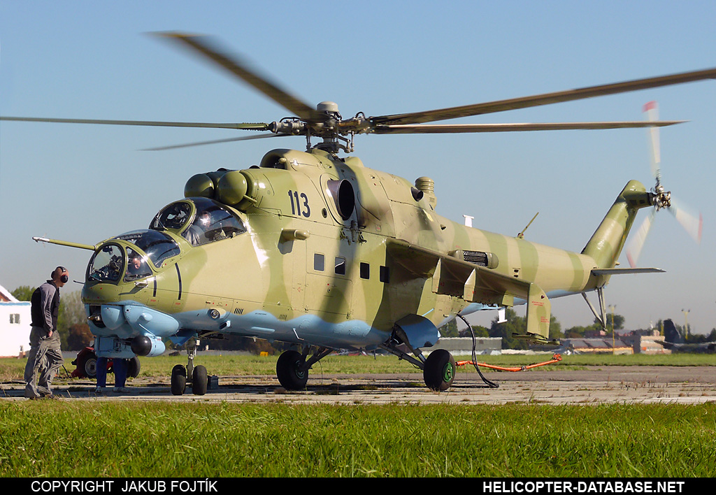 Mi-24V (upgrade for Afghanistan)   113