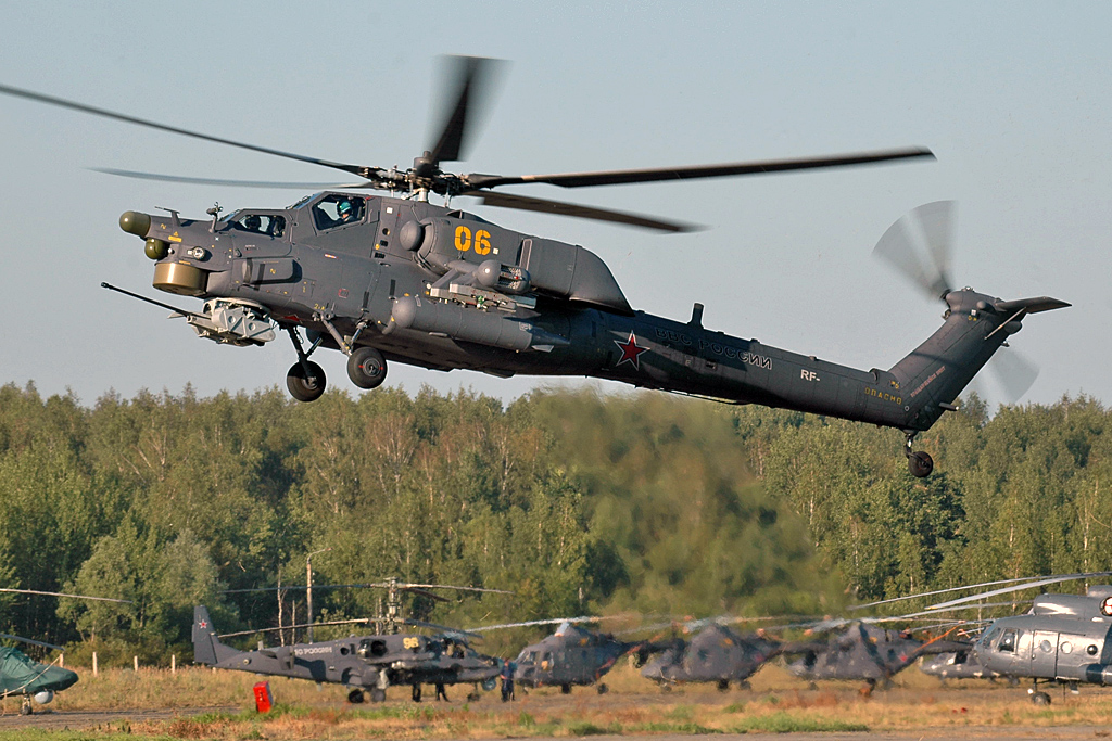 Mi-28N   06 yellow