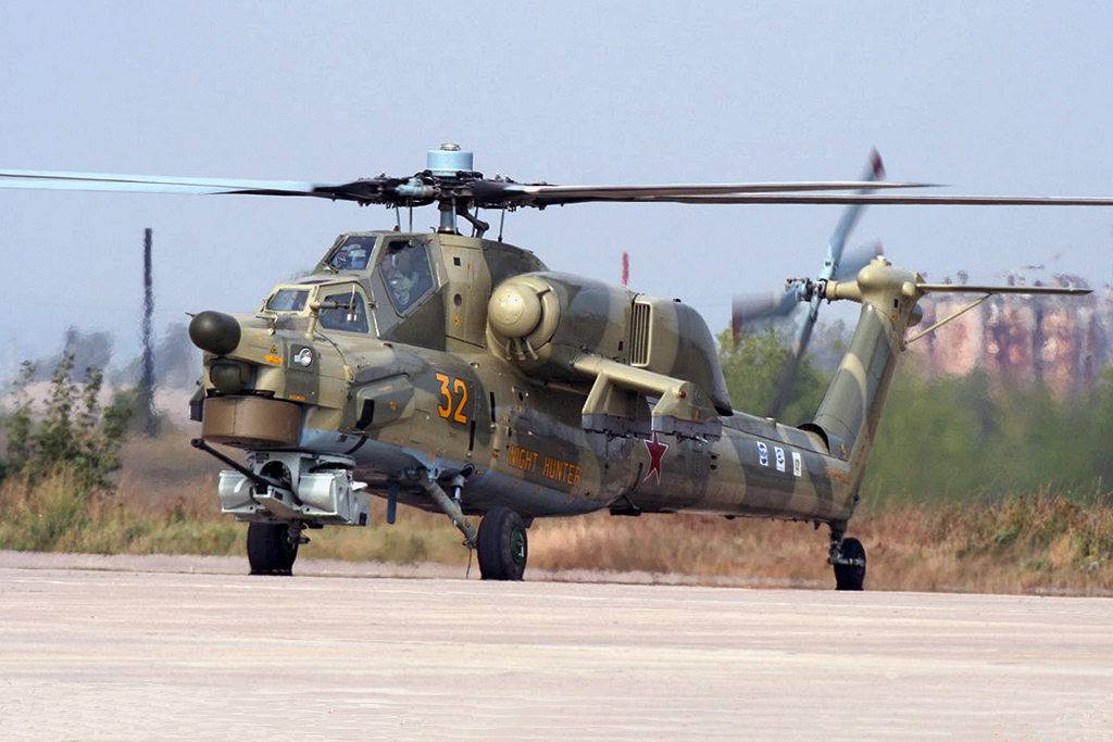 Mi-28N   32 yellow