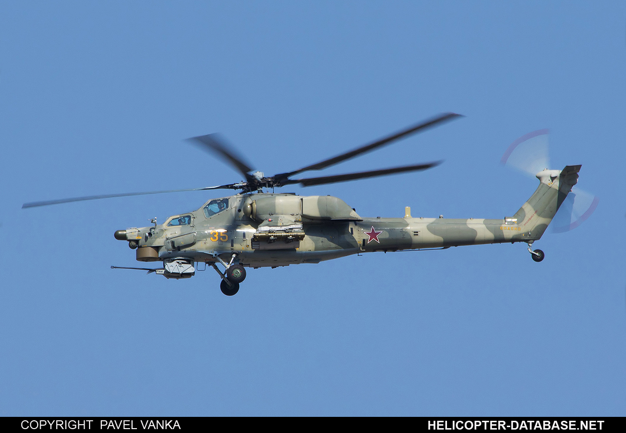 Mi-28N   35 yellow