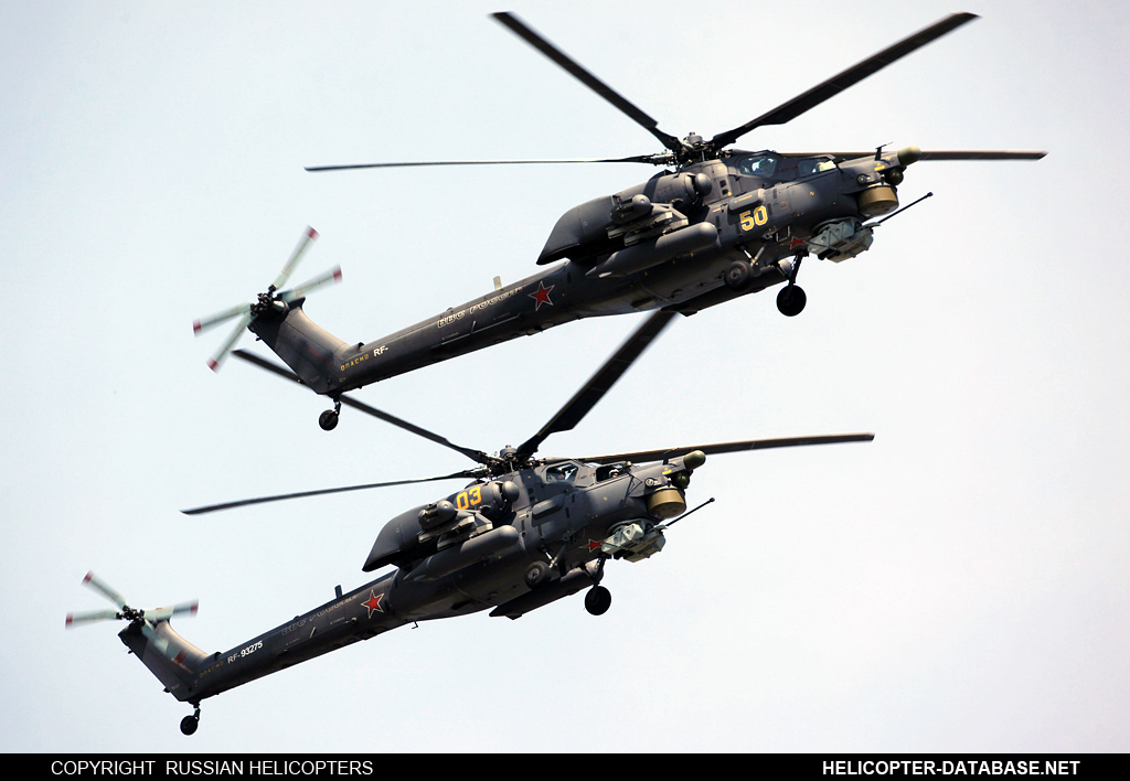 Mi-28N   50 yellow