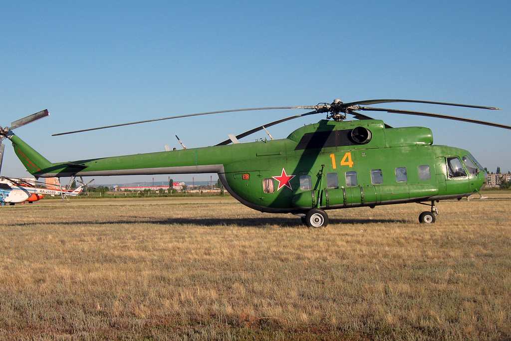 Mi-8PS   14 yellow