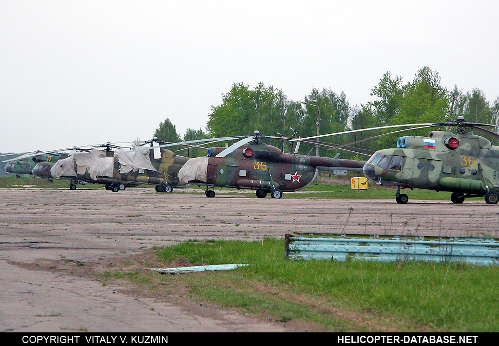 Mi-8SMV   35 yellow