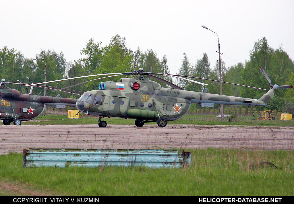 Mi-8SMV   36 yellow