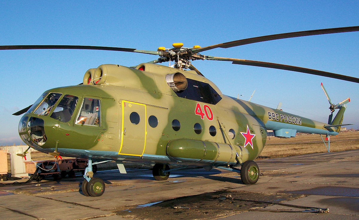Mi-8TP 40 red