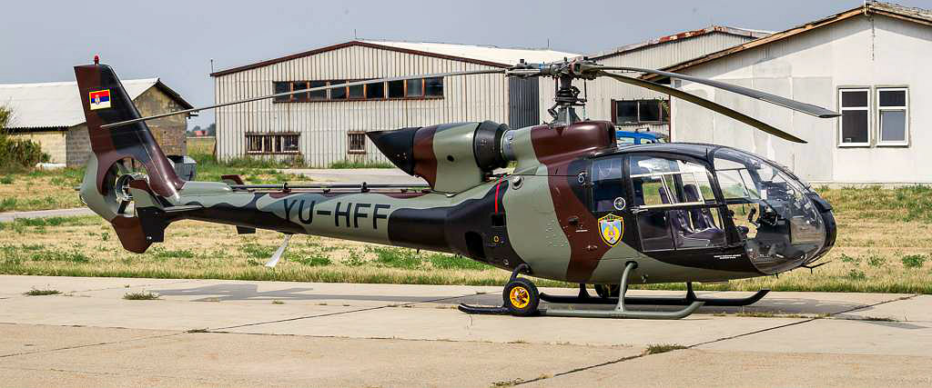HO-45 (SA-342L Gazelle)   YU-HFF